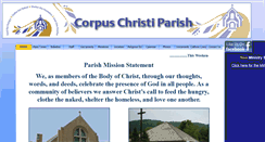 Desktop Screenshot of corpuschristinepa.com